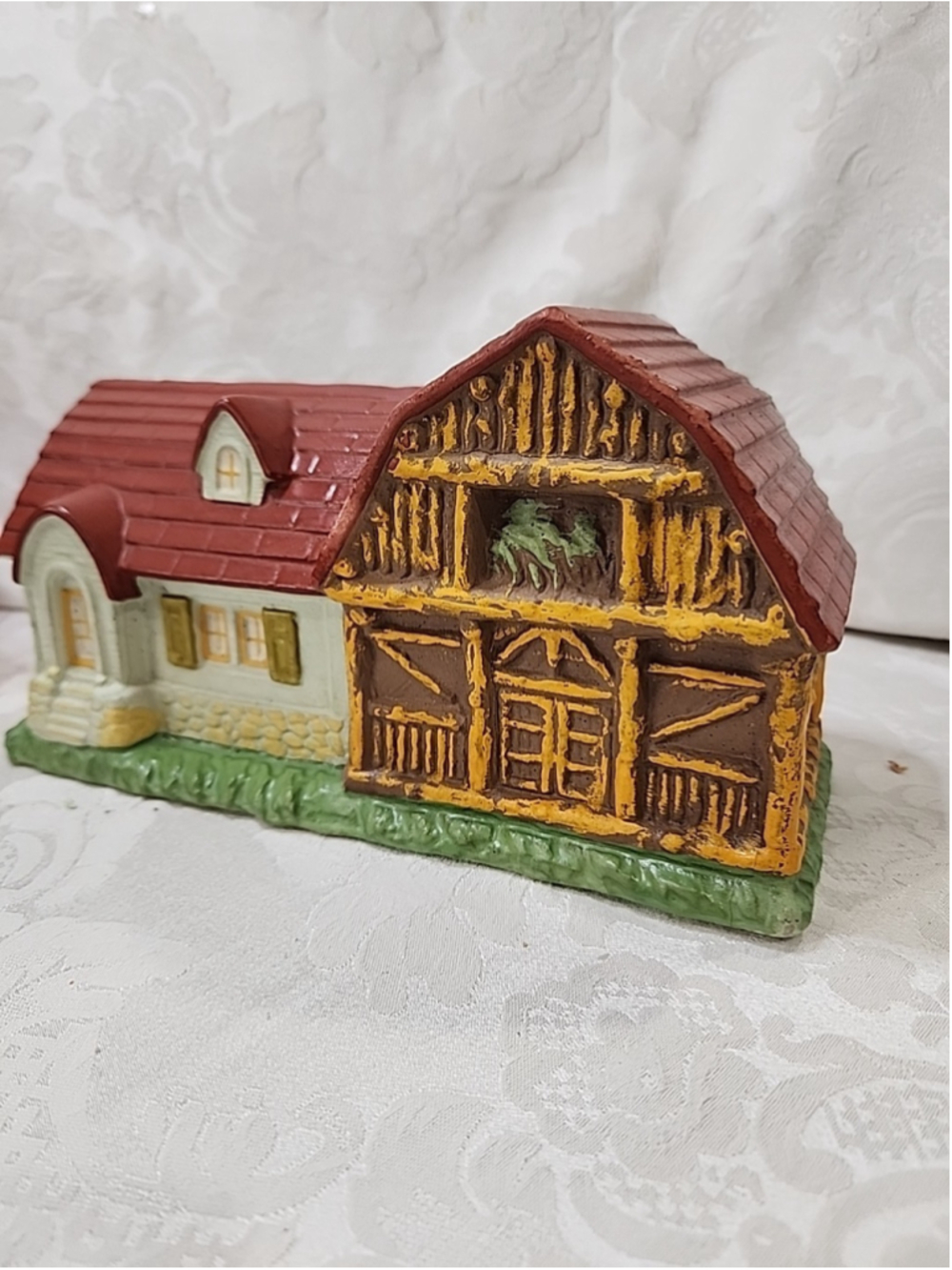 1950s Made In Japan Papier Mache Barn Yard Play Set, Extremely Rare - Picture 3 of 16